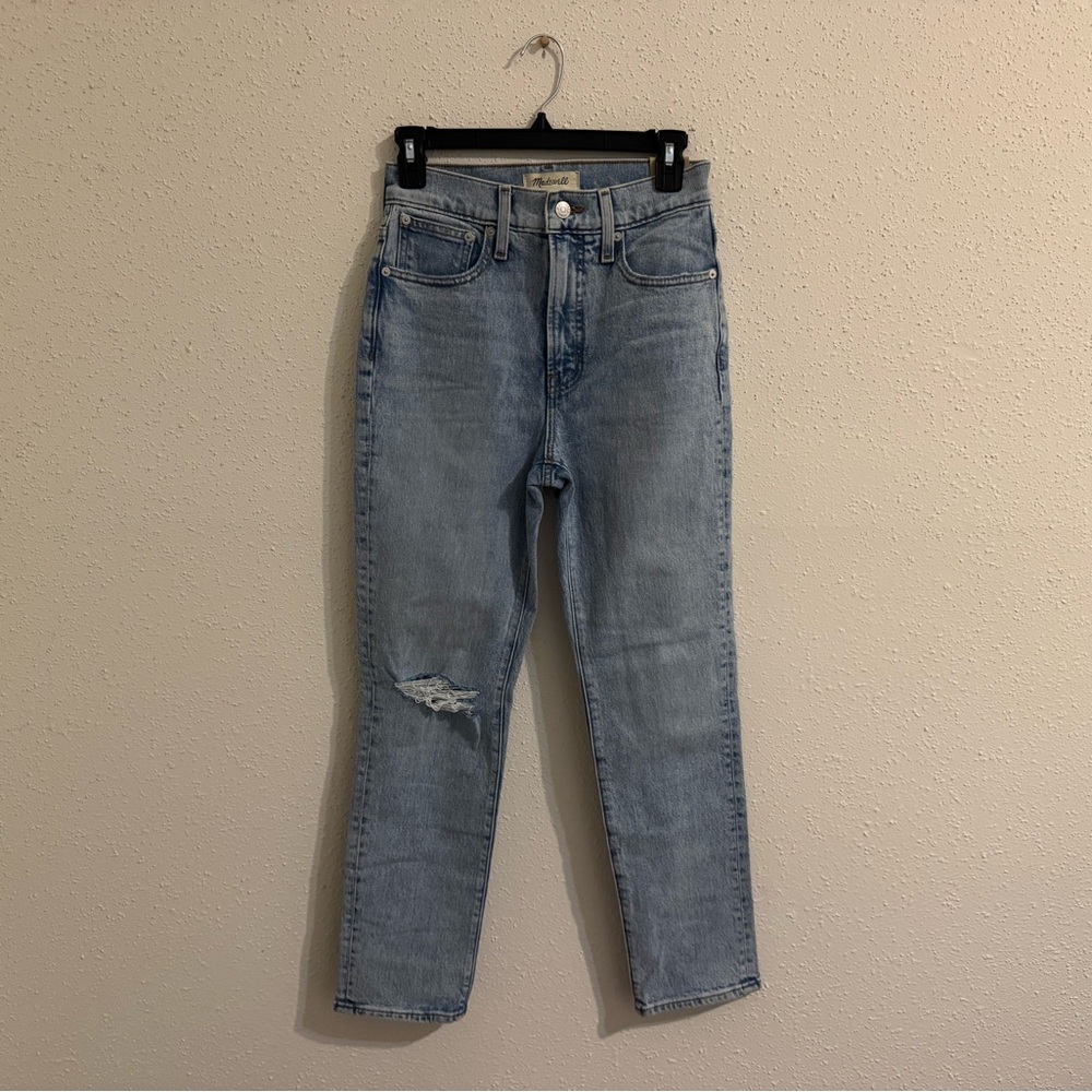Madewell Jeans The Perfect Vintage Crop Straight Leg - Size 24 - NWT